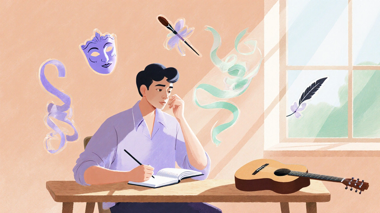 Creative Arts Therapies: Unlock Your Inner Self and Heal Through Art, Music & Dance